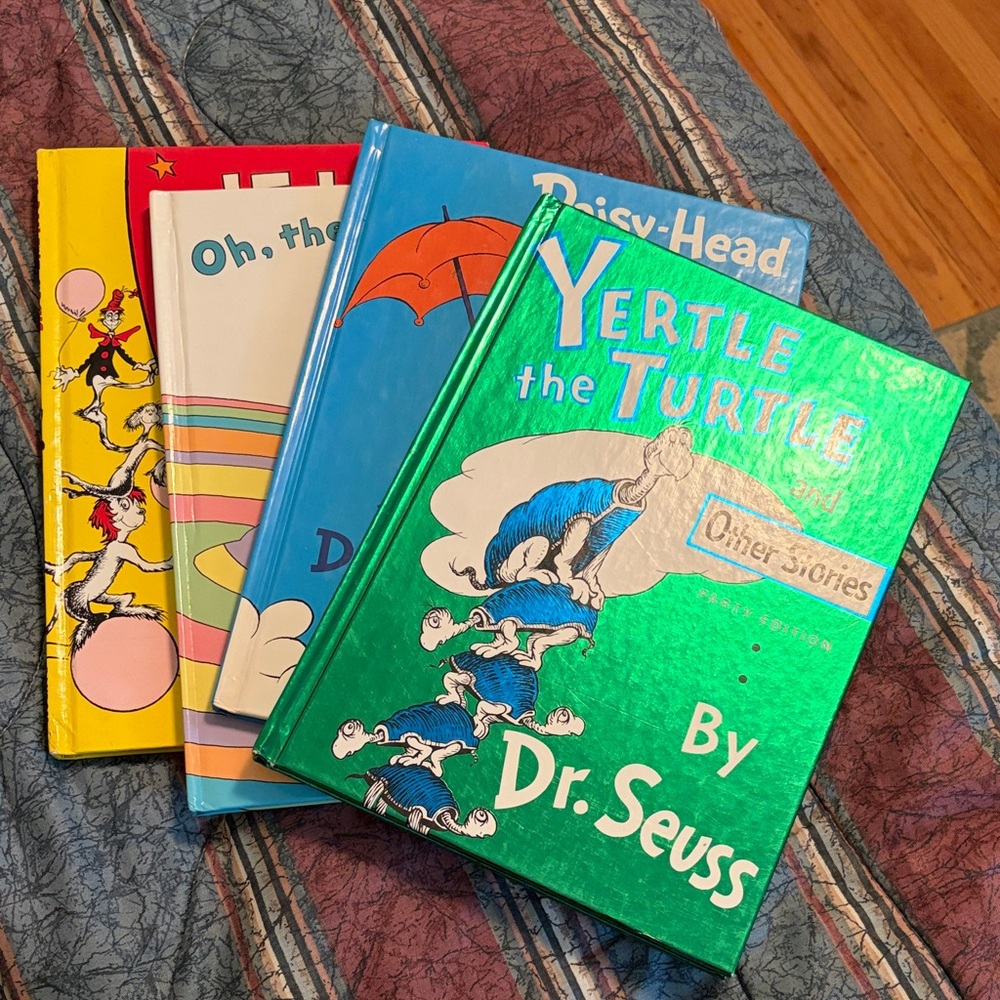 Dr. Seuss Colorful Storybook Collection - Blue, Green, Yellow